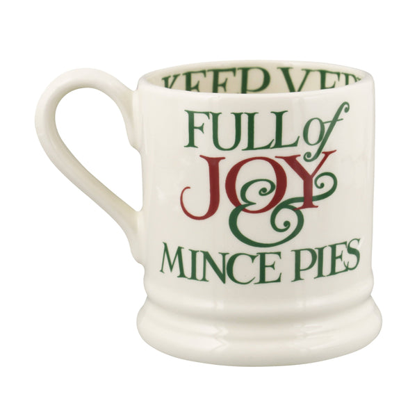 Christmas Toast 'Peace & Love' 1/2 Pint Mug