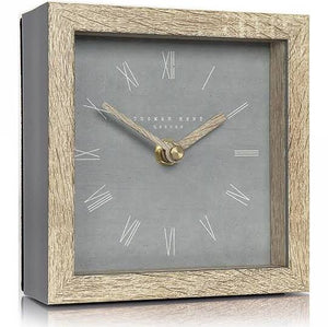 5” Nordic Mantel Clock - Cement