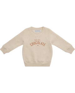 Vanilla ‘Peace, Love + Chocolate’ Sweatshirt 6 Years