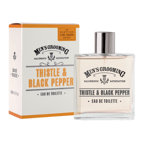 cadeauxwells - Thistle and Black Pepper Eau de Toilette - Scottish Fine Soaps - Perfumery