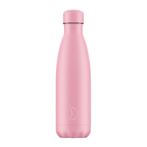 500ml Chilly's Bottle - Pastel All Pink