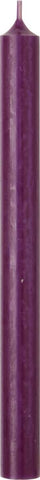 Aubergine Cylinder Candle - 25cm