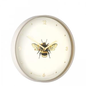 12” Bee In Bloom Wall Clock