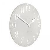 20” Arabic Wall Clock - Dove Grey