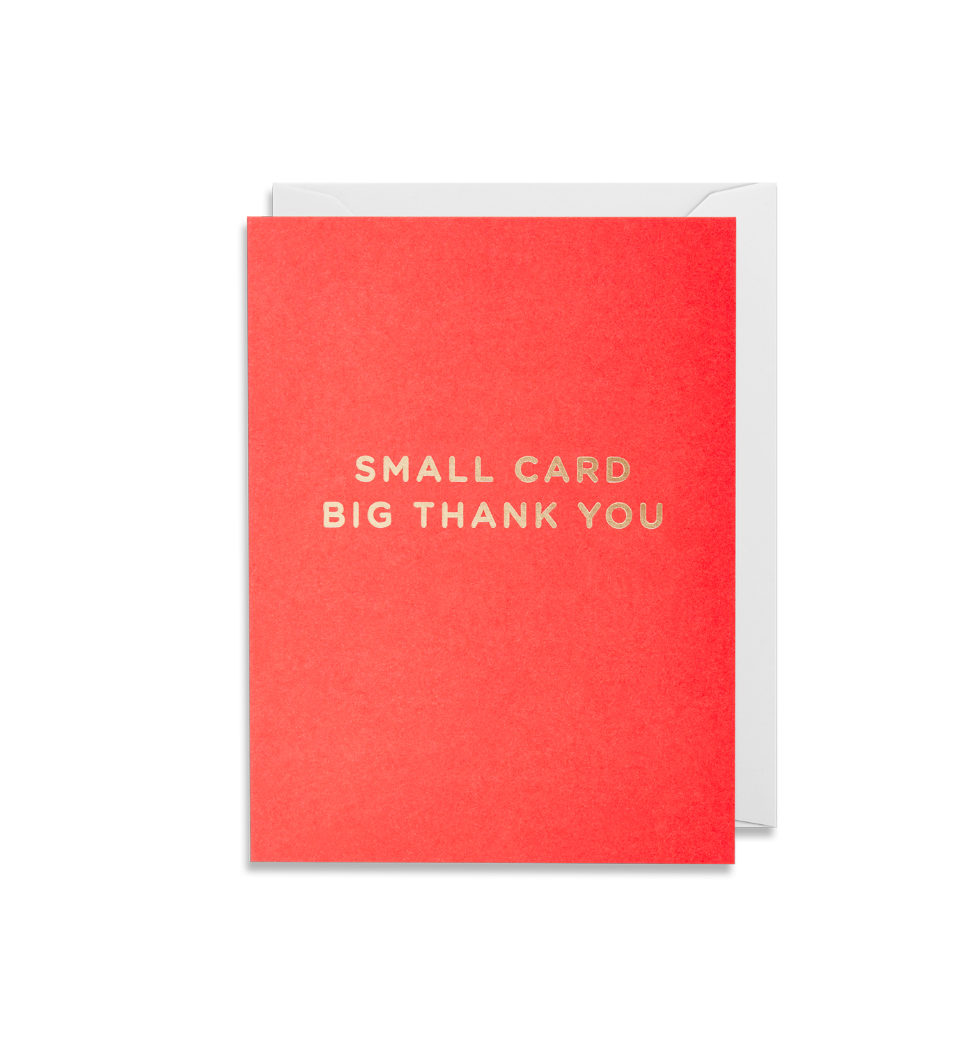 Small Card, Big Thank You
