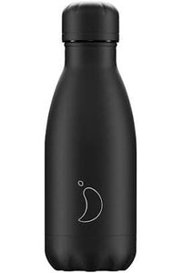 260ml Chilly's Bottles - Monochrome All Black
