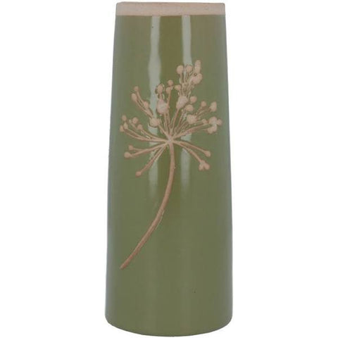 Sage Green Ceramic Allium Vase - Small