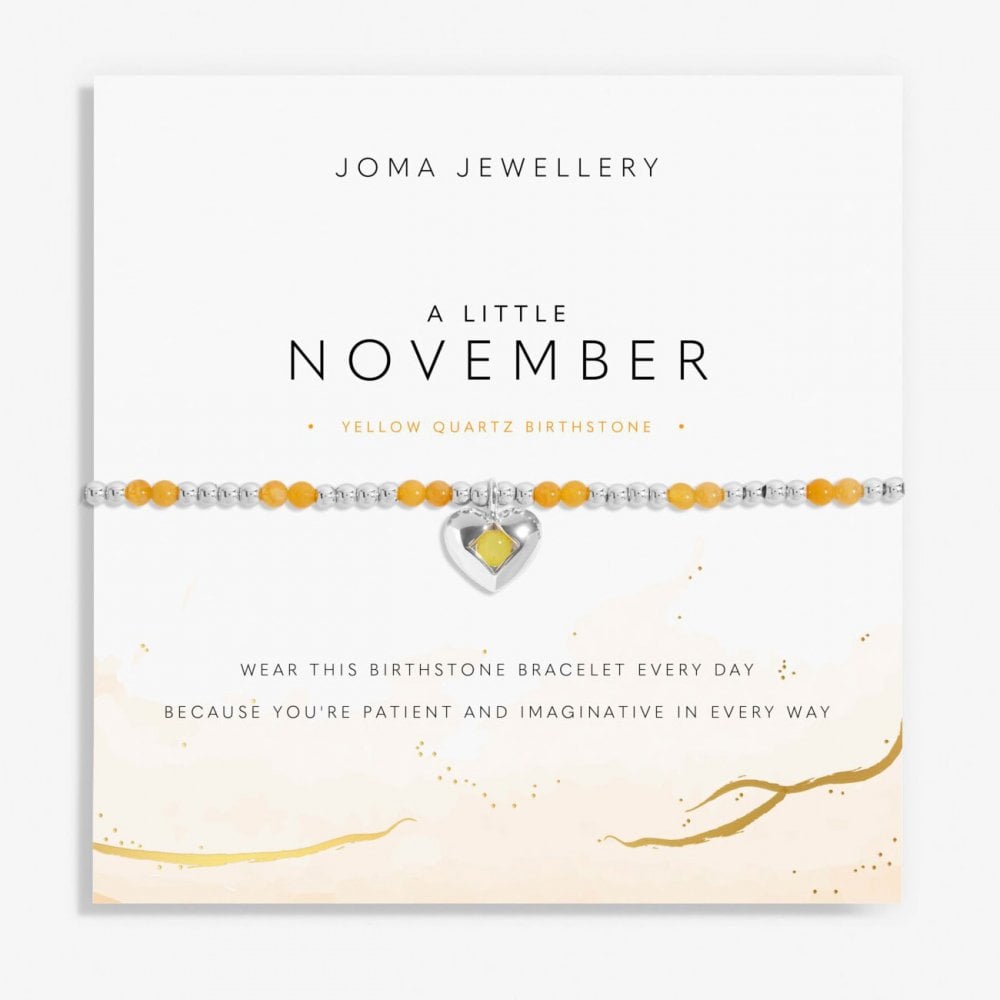 A Little Birthstone ‘November’ Bracelet