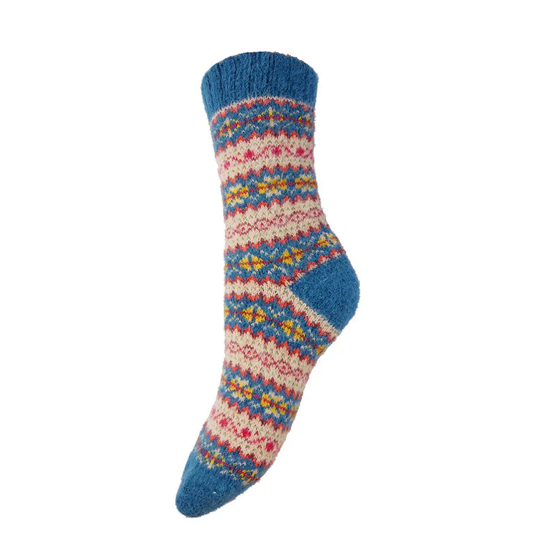 Ladies Multi Coloured Socks