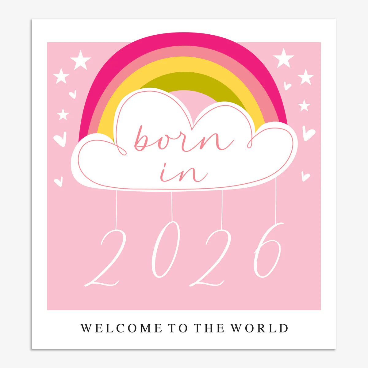 Born In 2026 Pink