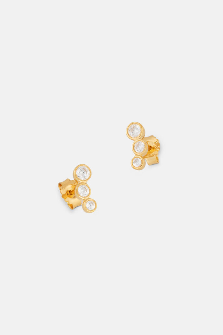 Triple Crystal Climber Studs