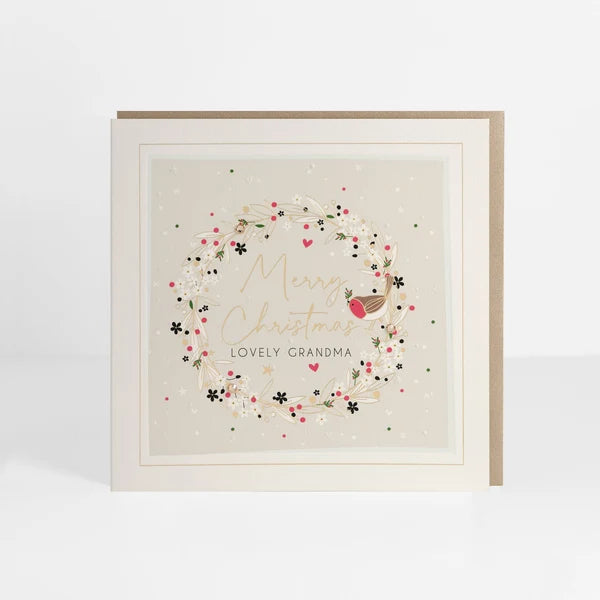 Merry Christmas Lovely Grandma - BB Designs Signature