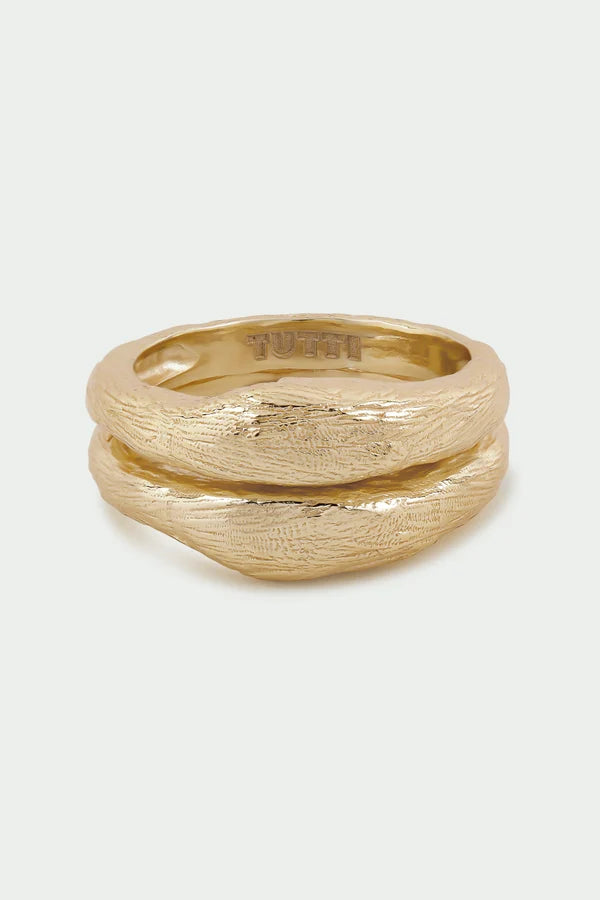 Ashen Ring Set - Gold