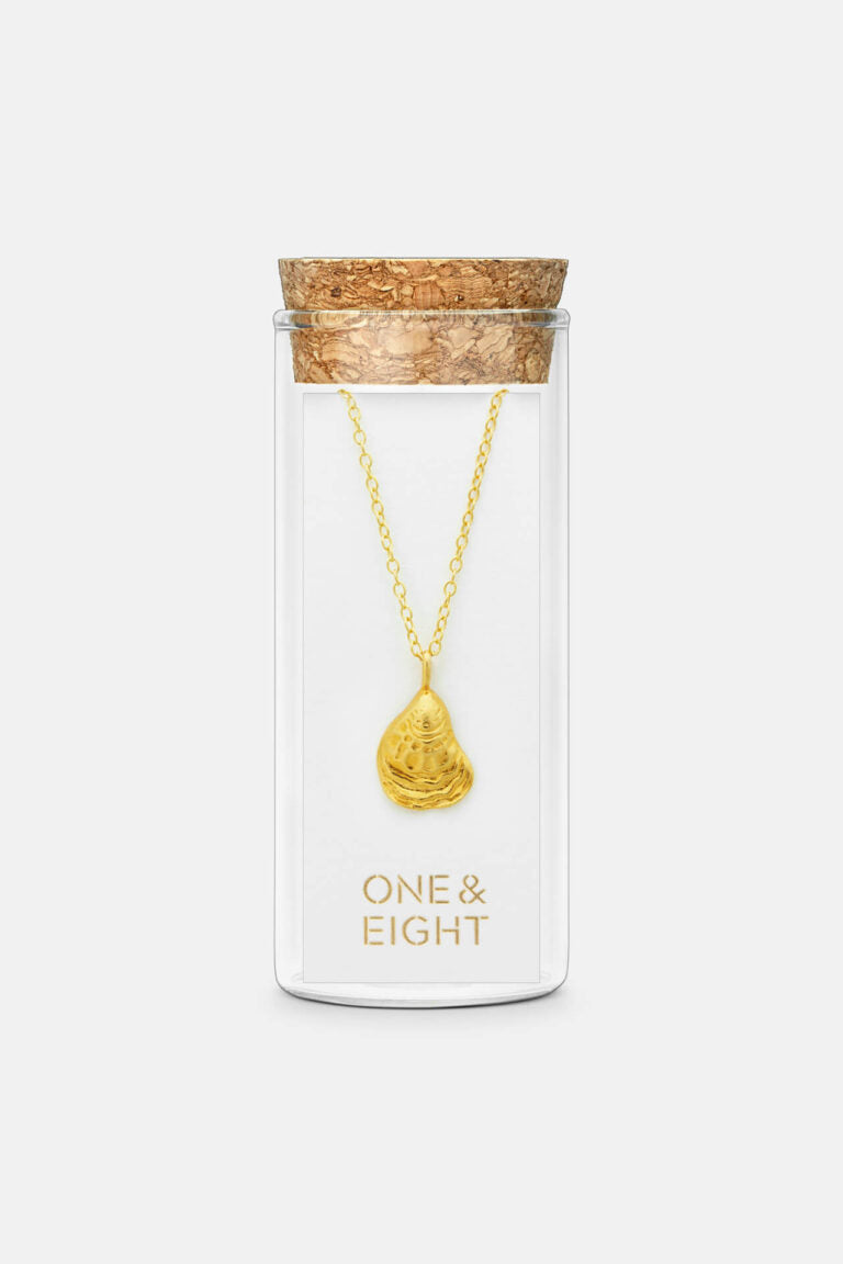 Gold Oyster Necklace