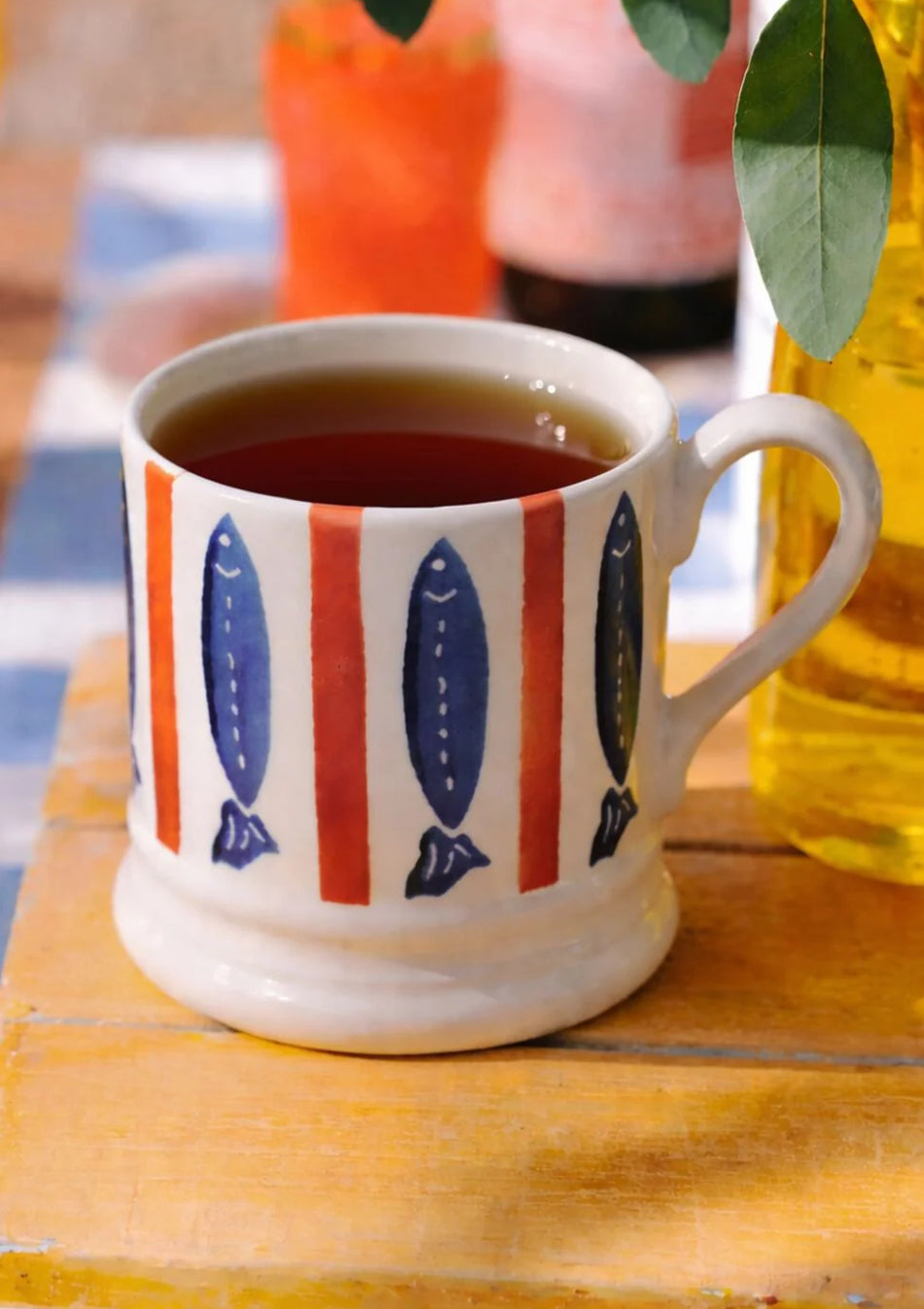 Emma Bridgewater Seafood Stripe 1/2 Pint Mug