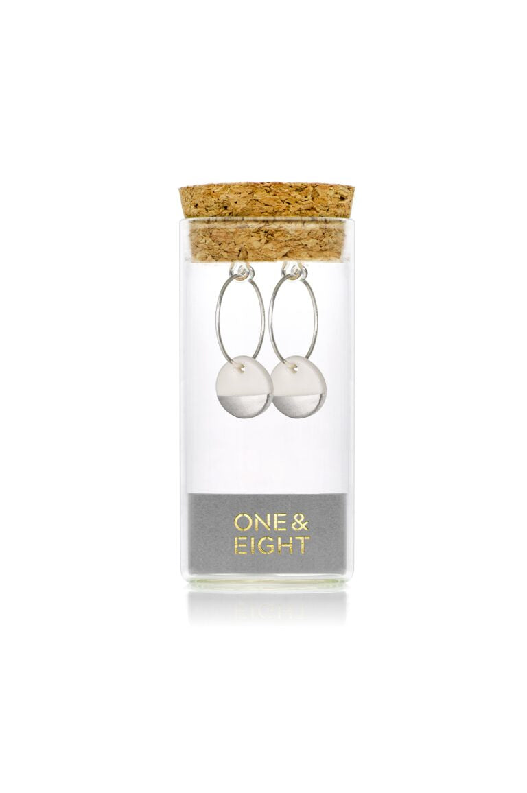 Silver Dipped Earrings