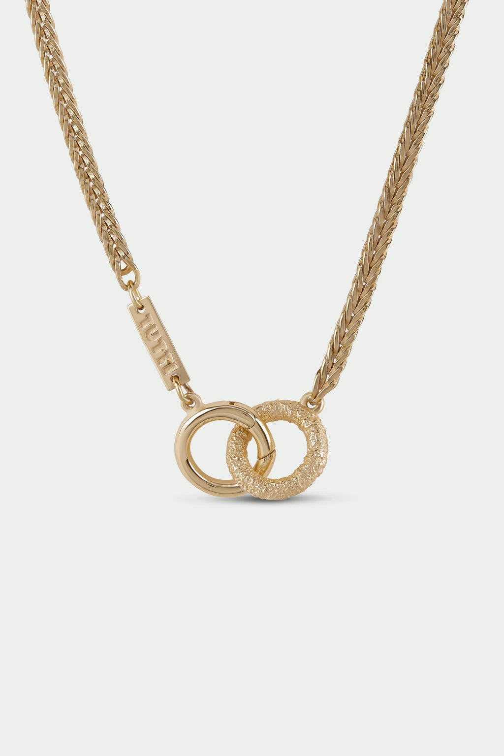 Woven Necklace - Gold