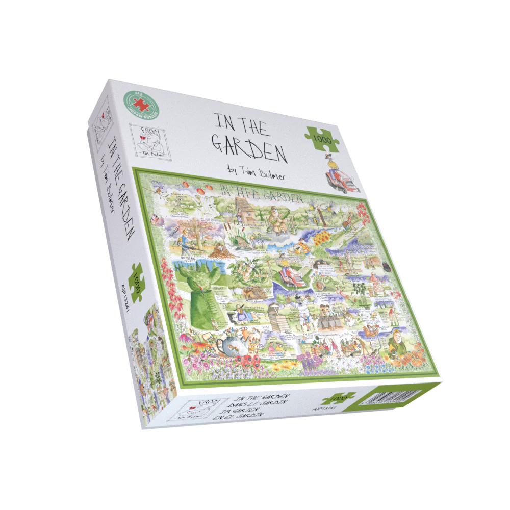 Tim Bulmer 1000 Piece Jigsaw Puzzle - In the Garden