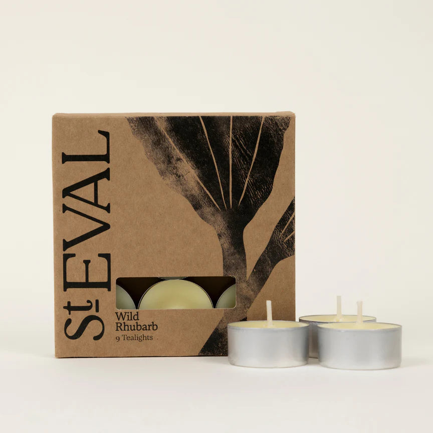 Scented Tealight x 9 - Wild Rhubarb