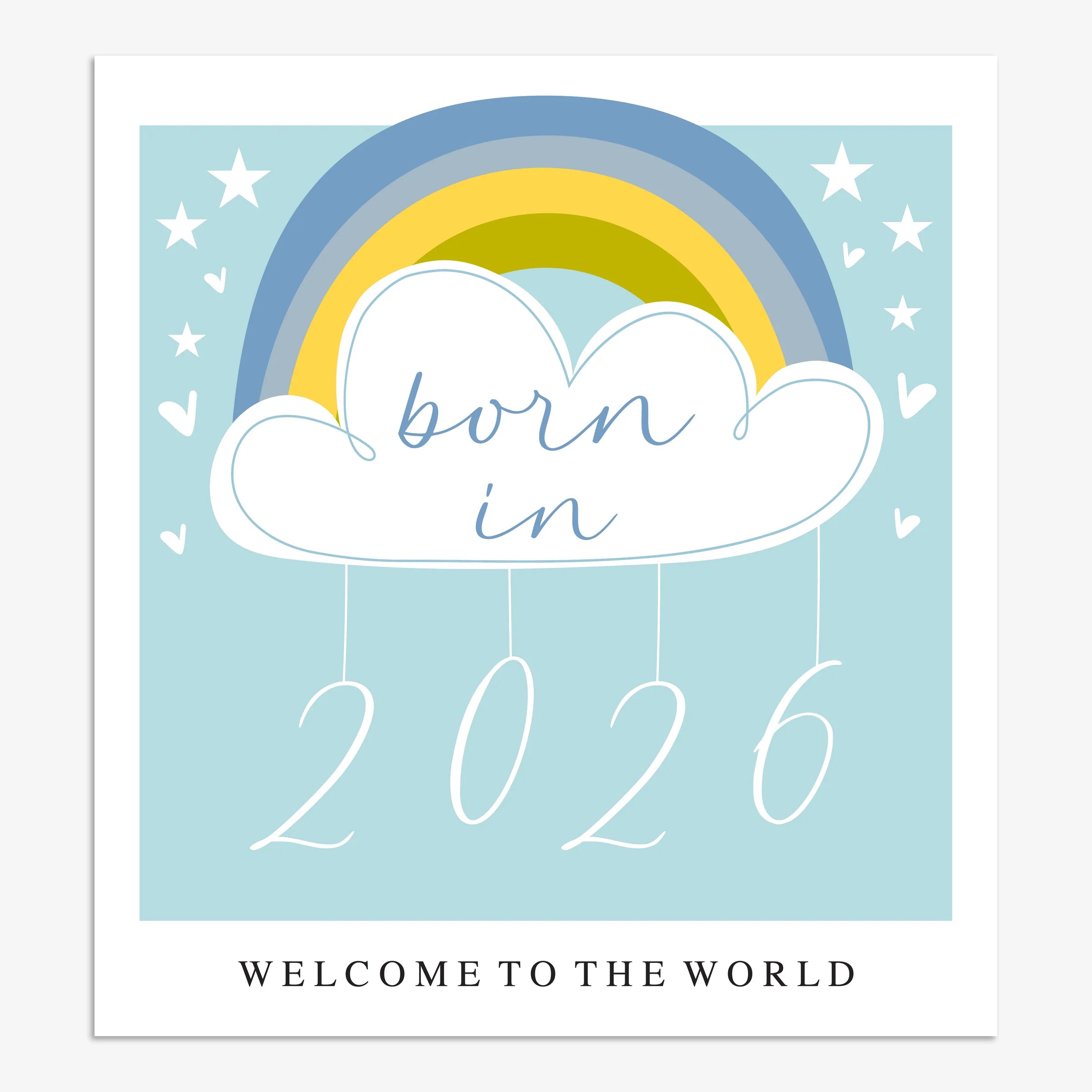 Born In 2026 Blue