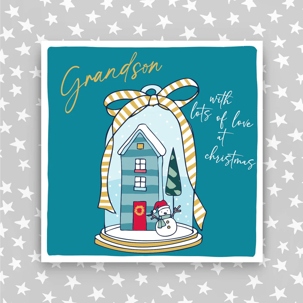 Grandson at Christmas