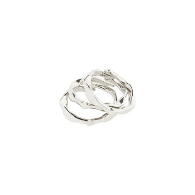 Wyatt 3-in-1 Rings by Pilgrim