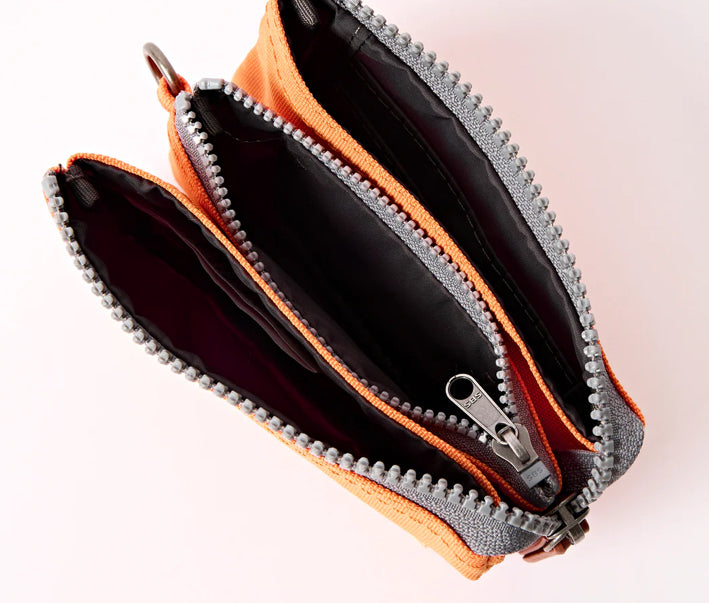 Carnaby Small Wallet Canvas - Jaffa Orange