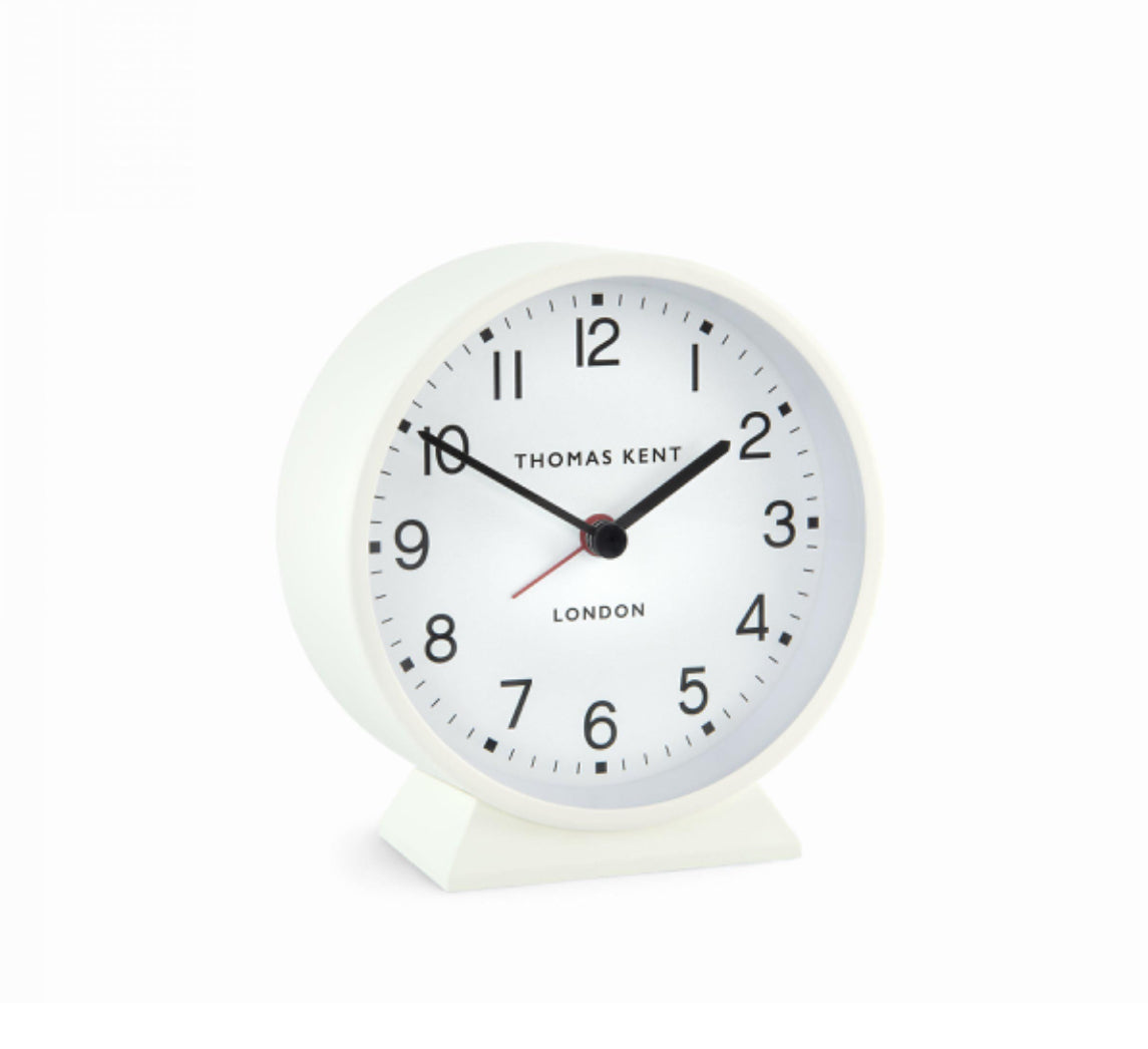 4” Puffin Alarm Clock - Snowberry White