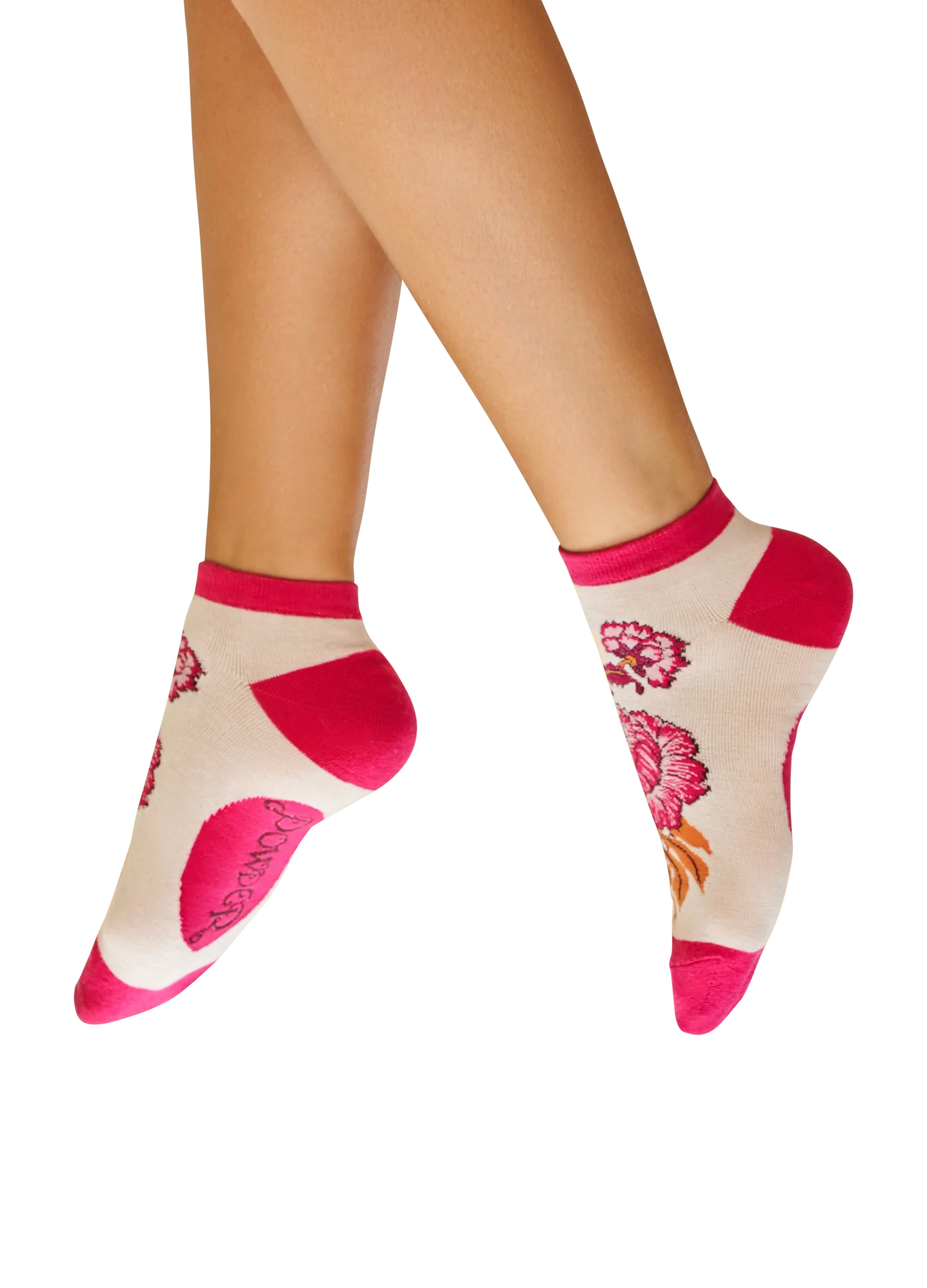Trainer Socks - Paisley Floral