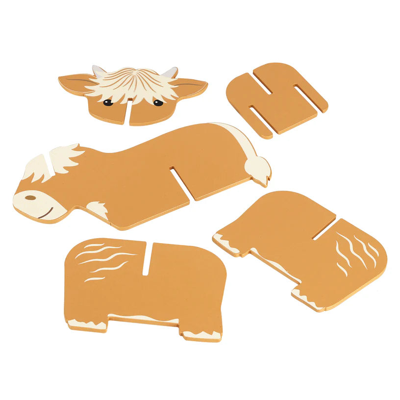 Highland Cow 3D Model