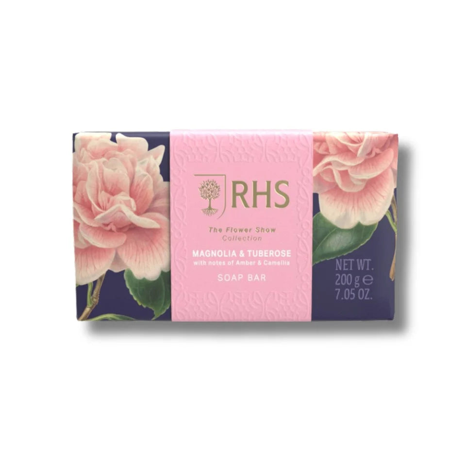 RHS The Flower Show Collection 200g Soap - Magnolia & Tuberose