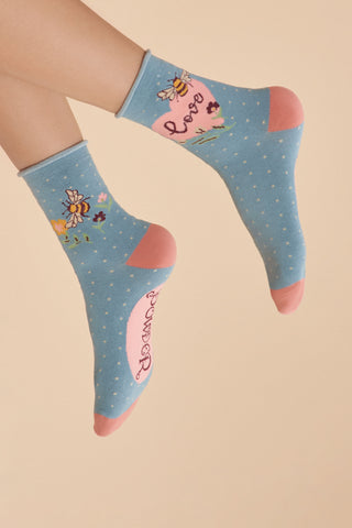 Ankle Socks - Love Bumblebee