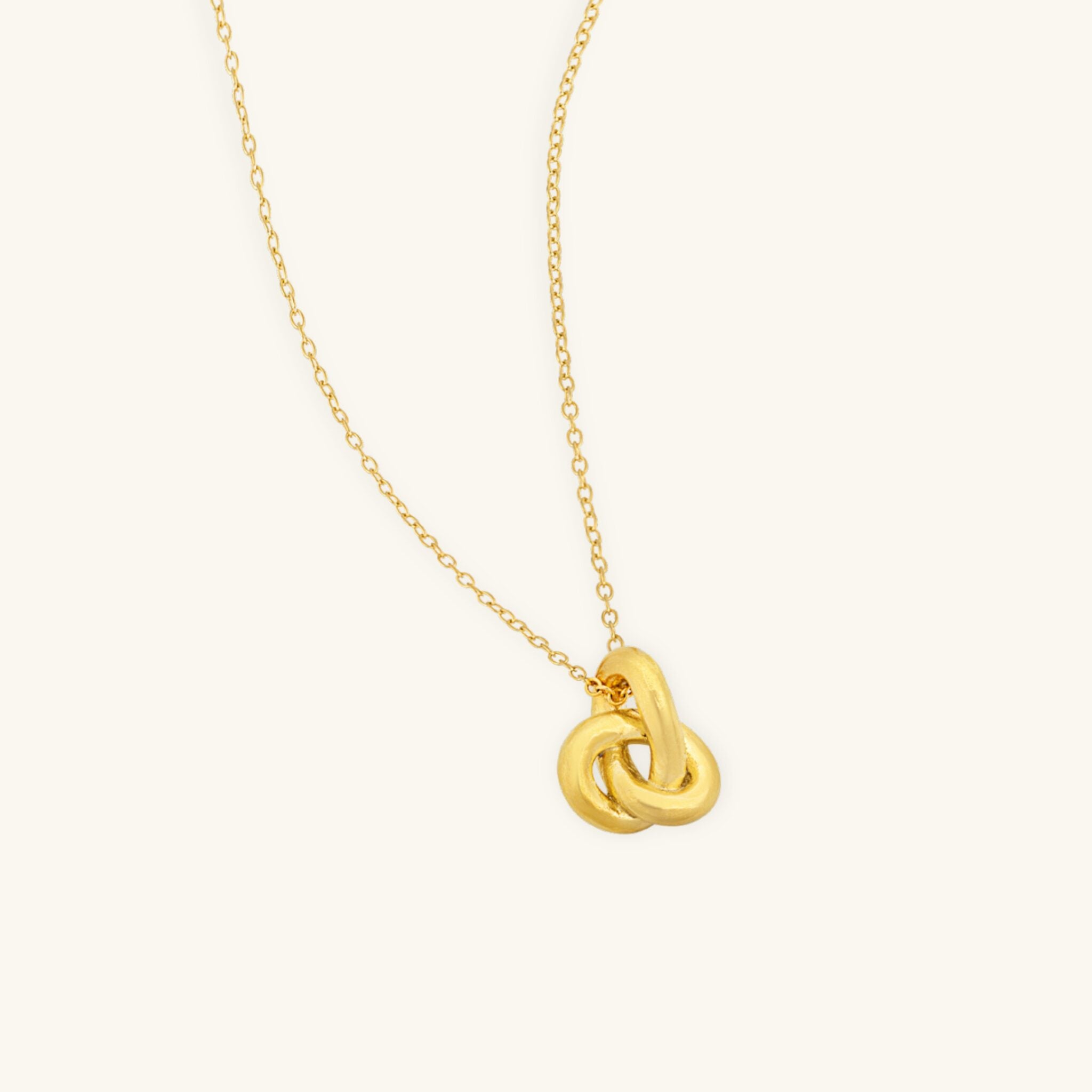 Gold Knot Necklace