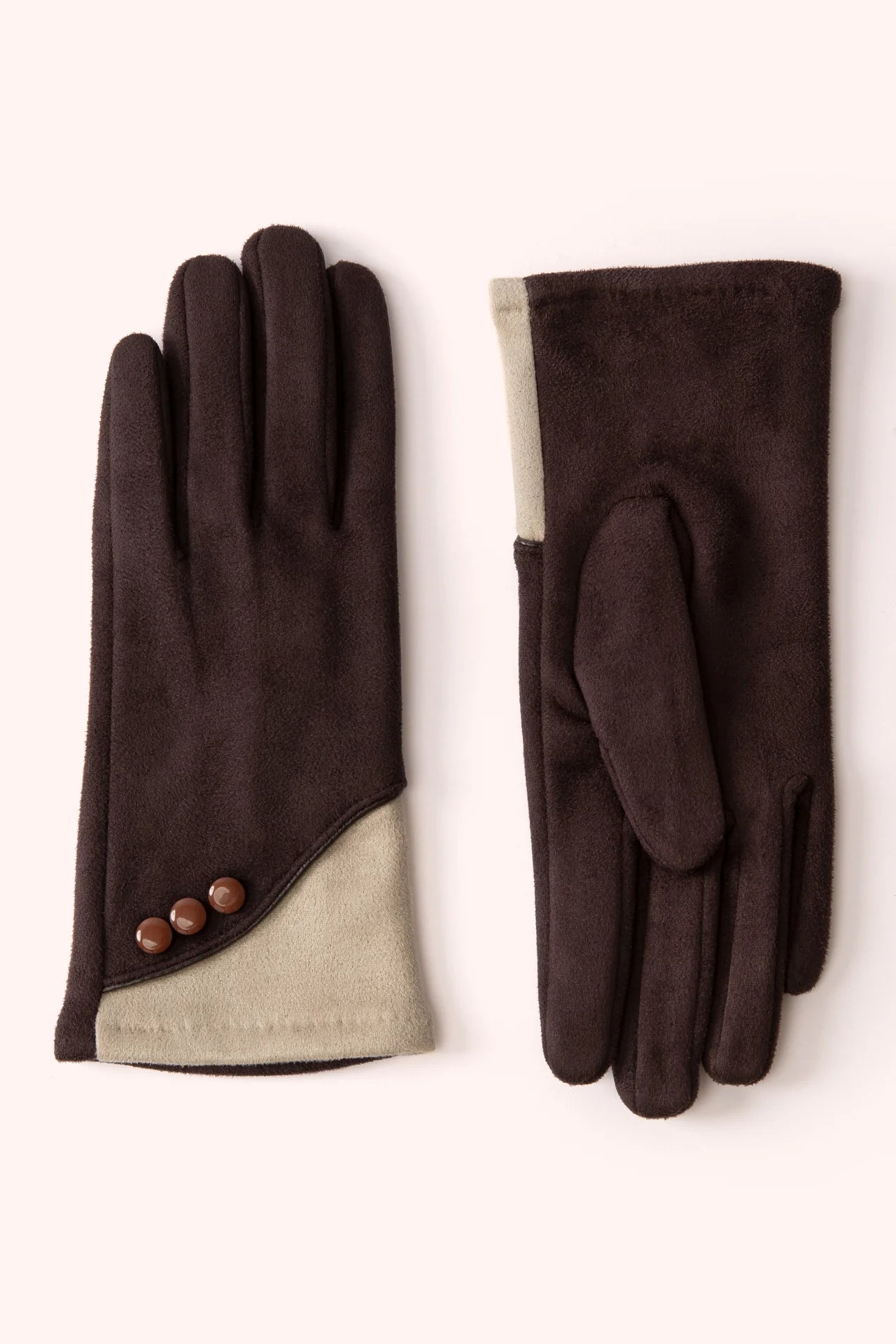 Rowan  gloves Chocolate