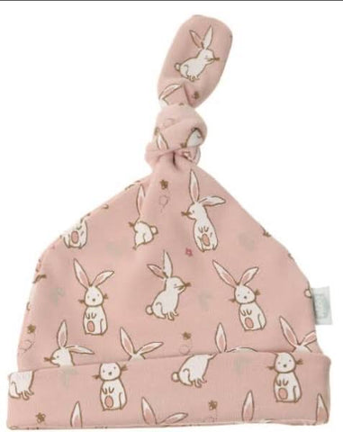 Hat - Bunnies On Pink