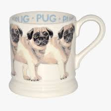 Emma Bridgewater Pug 1/2 Pint Mug