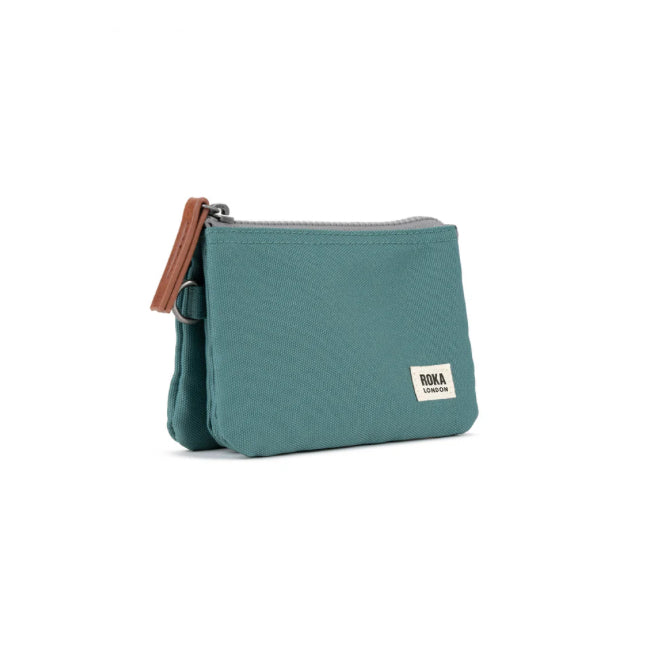 Carnaby Small Sustainable Canvas Purse - Sage