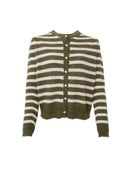 Dell Puff Cardigan - Army