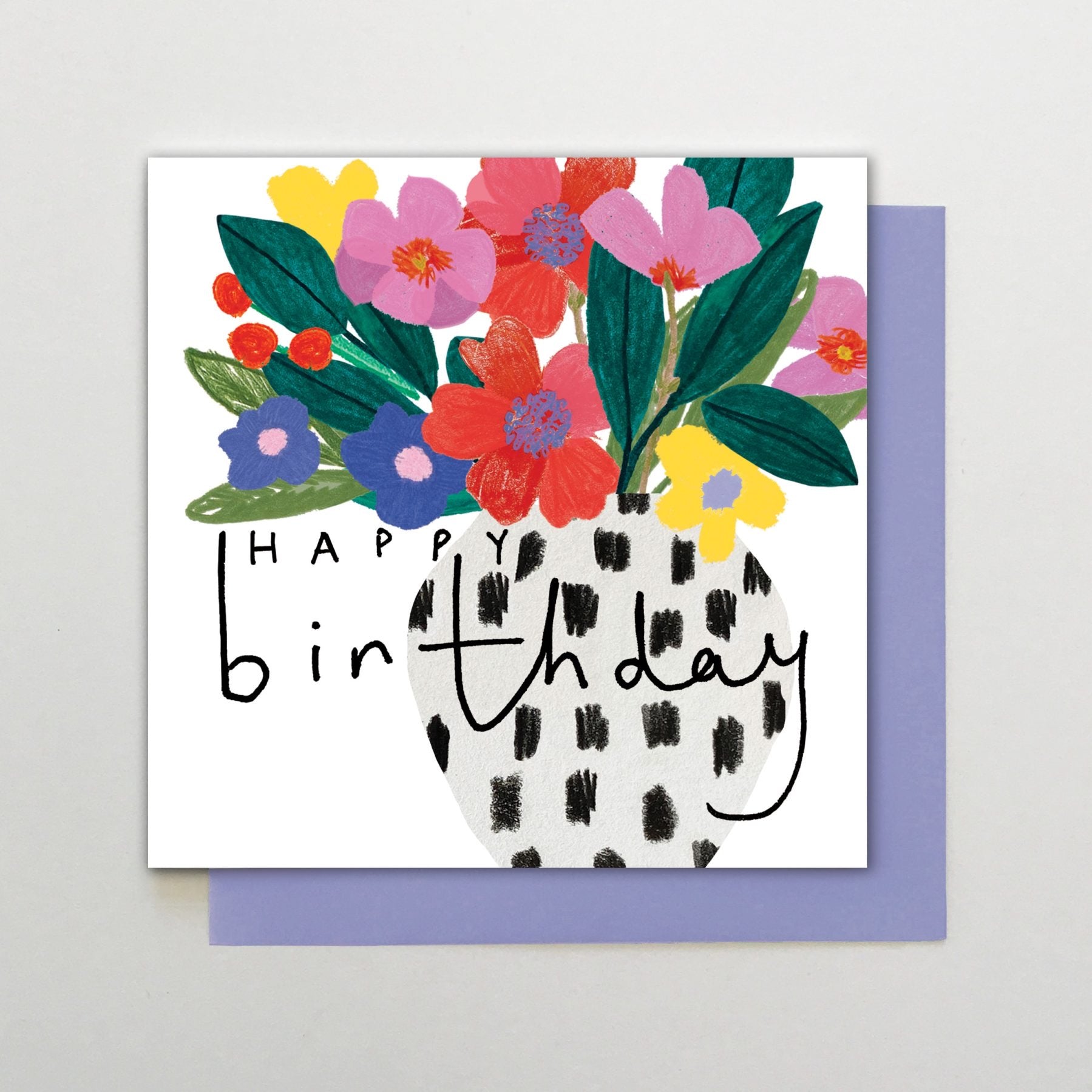 Birthday Vase Of Flowers