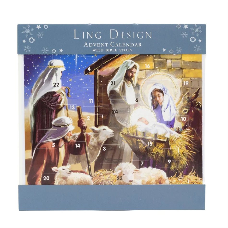 Ling Design Advent Calendar - Around The Manger
