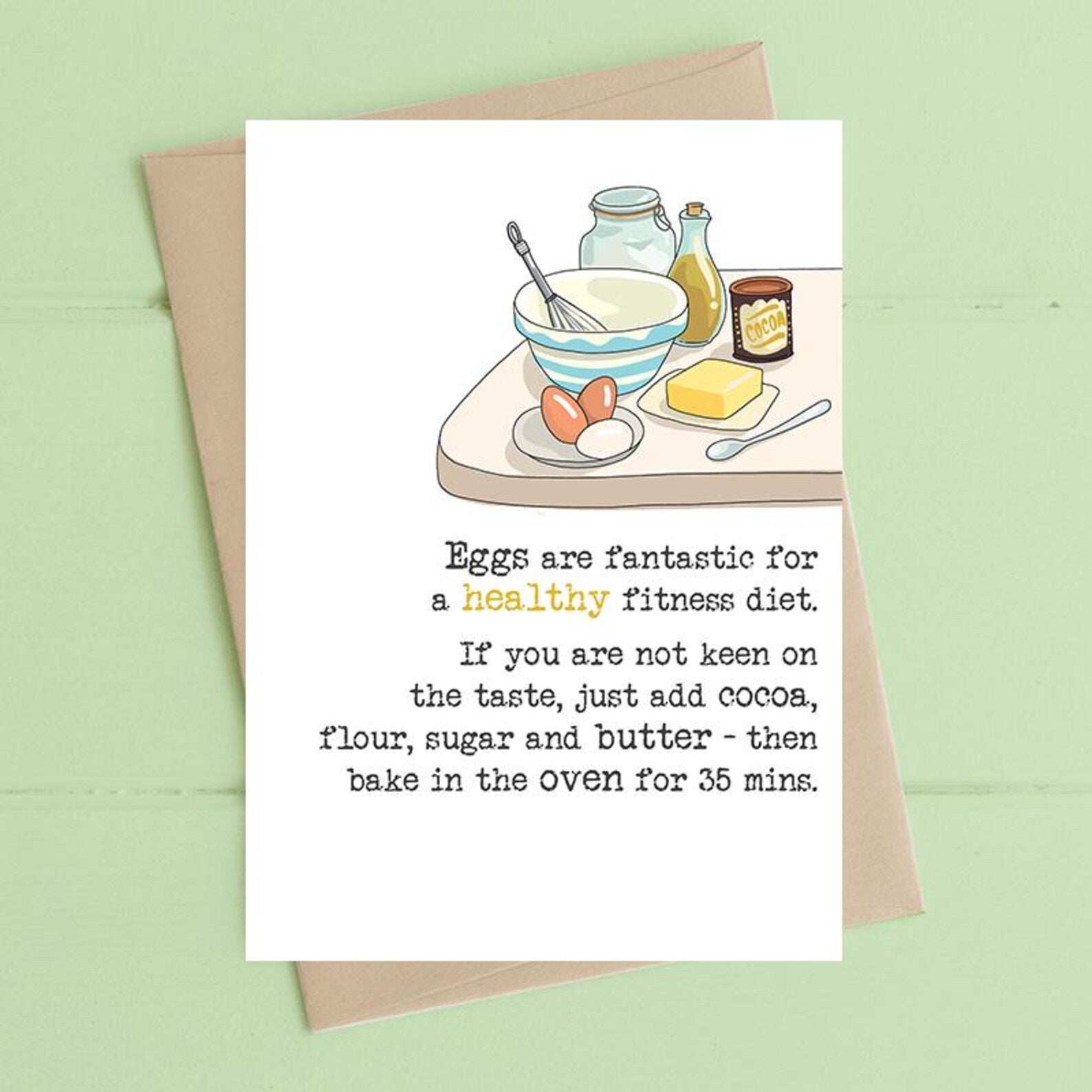 Eggs are Fantastic Card