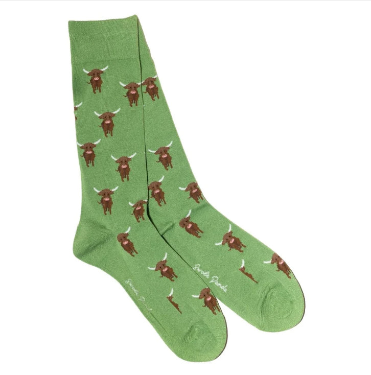 Swole Panda Men’s Bamboo Socks