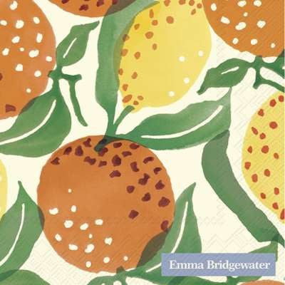 Cocktail Napkins - Oranges & Lemons