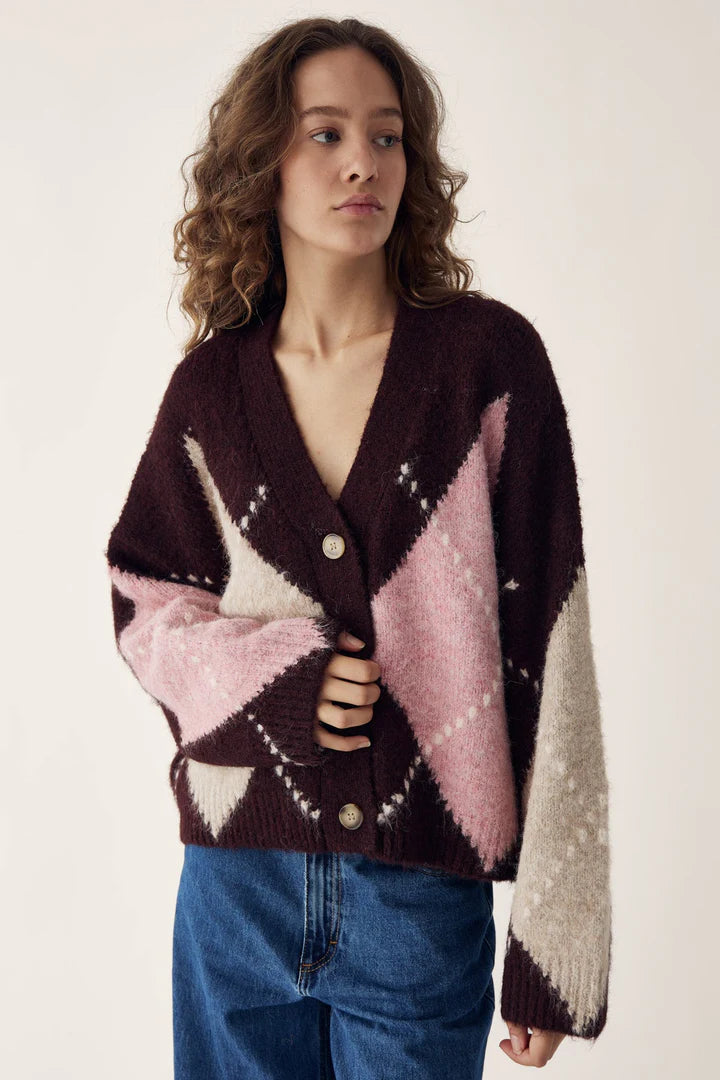 Laiana Knit Cardigan - Winetasting