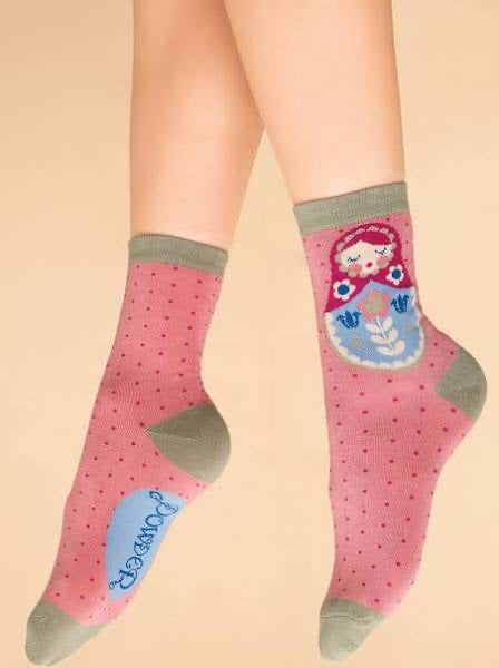 Ankle Socks - Matryoshka Doll