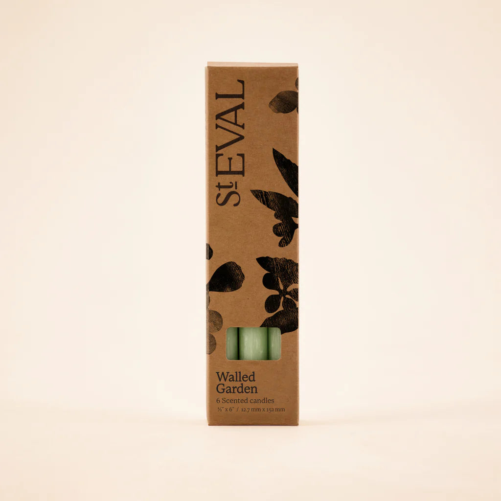 Walled Garden 6 Scented Candles 1/2x6 Box of 6