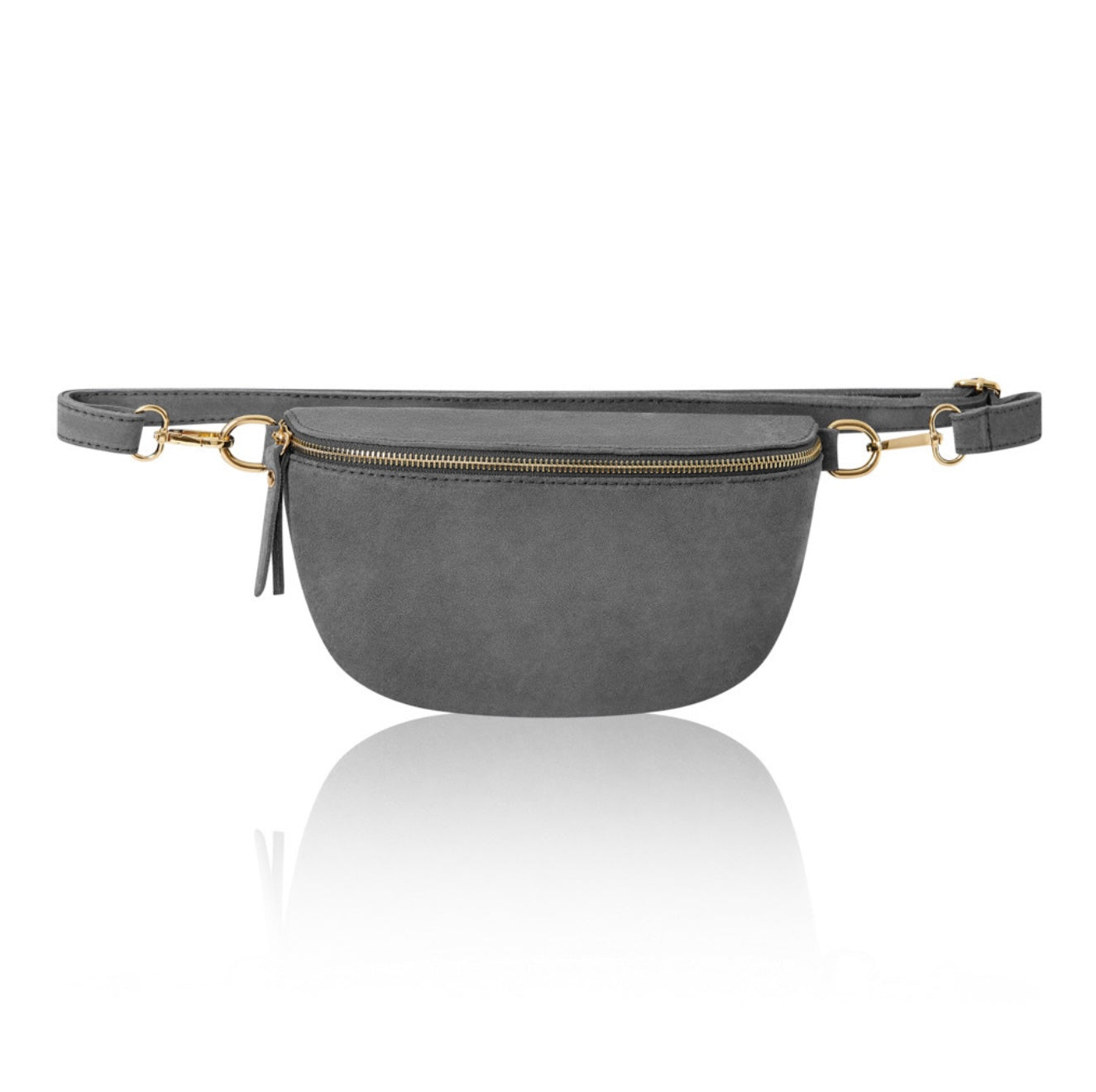 Suede Leather Crossbody Bag