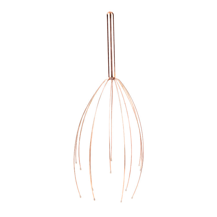 Copper head massager
