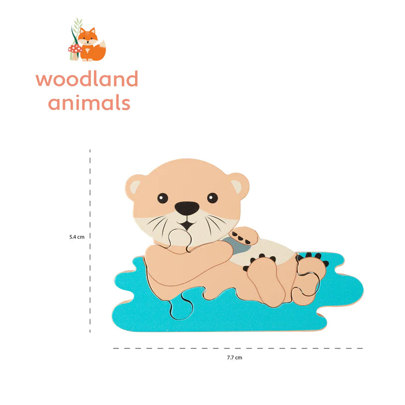 Mini Puzzle - Otter