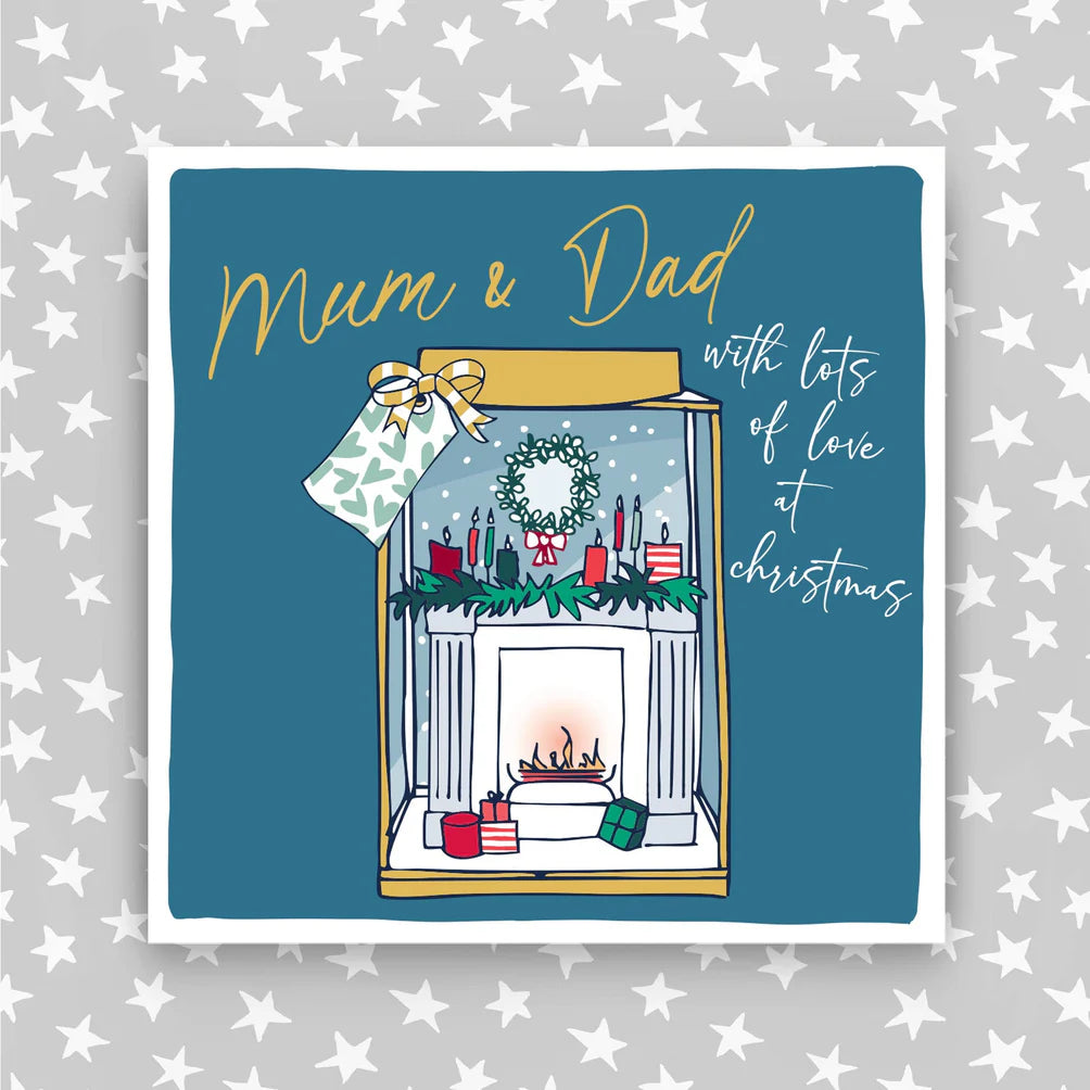 Mum and Dad at Christmas